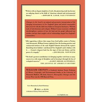 Changes in the Land: Indians, Colonists, and the Ecology of New England