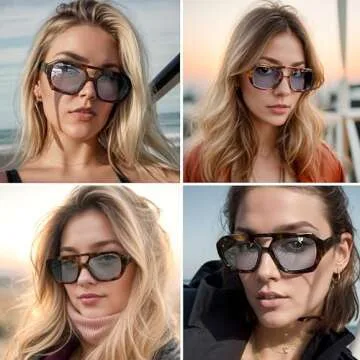 Trendy Designer Inspired Aviator Sunglasses for All