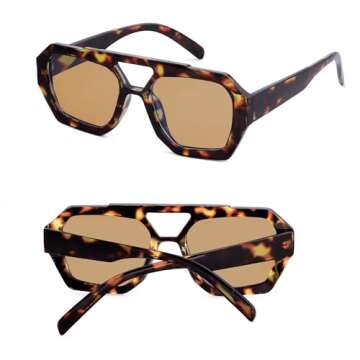 Trendy Designer Inspired Aviator Sunglasses for All