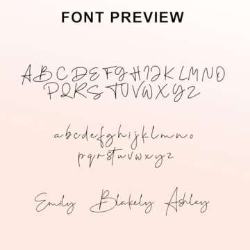 Yofair Custom Name Necklace Personalized 18K Gold Plated Nameplate Pendant Gift for Women