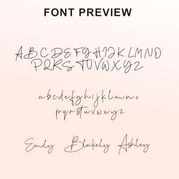 Yofair Custom Name Necklace Personalized 18K Gold Plated Nameplate Pendant Gift for Women