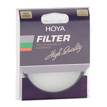 Hoya 67mm Four Point Cross Screen Glass Filter (4X) - Elevate Your Photography