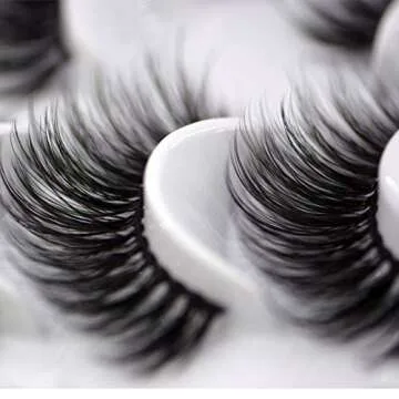 HBZGTLAD NEW 7 Pairs 3D Mink Hair False Eyelashes Criss-cross Wispy Cross Fluffy length Lashes Extension Handmade Eye Makeup Tools (MDR-12)