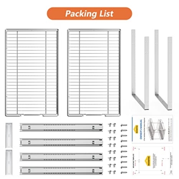 ROOMTEC Pull Out Cabinet Organizer for Kitchen & Bathroom