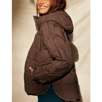 SCUSTY Women's Puffer Coat for a Stylish Winter Look