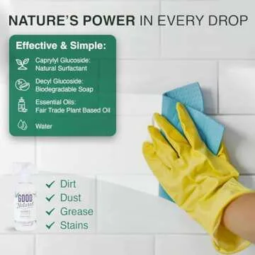 Good Natured Brand Multi-Surface Cleaner (Lavender & Eucalyptus, 16 Fl Oz (Pack of 1))