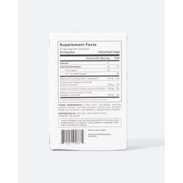 TB12 Electrolyte Supplement Powder for Fast Hydration by Tom Brady - Natural, Easy to Mix Powder. Low Sugar, Low Calorie, Dairy Free, Vegan. Magnesium, Sodium, Potassium, Zinc. (Lemon Flavor)