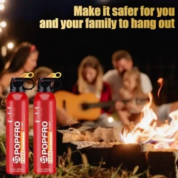 POPFRO Portable Fire Extinguisher for Home and Vehicles