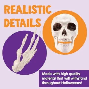 JOYIN Life Size Groundbreaker Skeleton Stakes for Halloween Decor