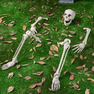 JOYIN Life Size Groundbreaker Skeleton Stakes for Halloween Decor