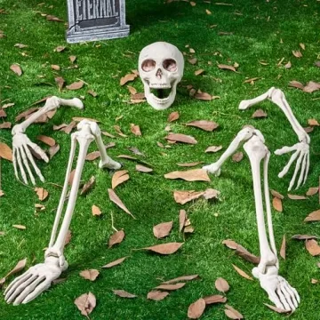 JOYIN Life Size Groundbreaker Skeleton Stakes for Halloween Decor