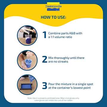 Mold Star 30-1A:1B Mix by Volume Platinum Silicone Rubber - Pint Unit