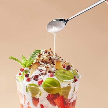 AOOSY 9-inch Stainless Steel Long Handle Spoon Set