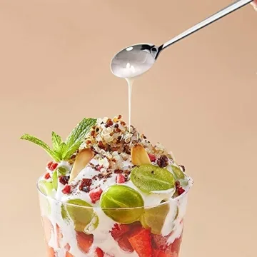 AOOSY 9-inch Stainless Steel Long Handle Spoon Set