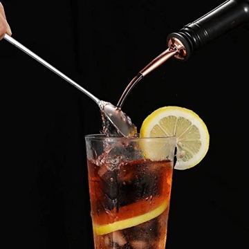 AOOSY 9-inch Stainless Steel Long Handle Spoon Set