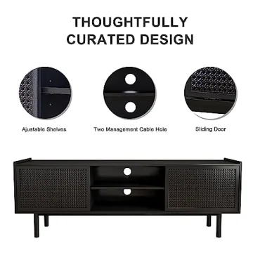 Stylish ORRD TV Stand for TVs Up to 70 Inches