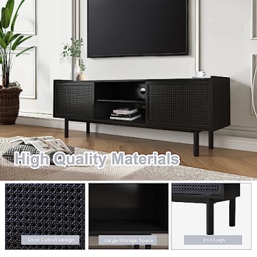 Stylish ORRD TV Stand for TVs Up to 70 Inches