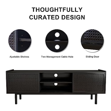 Stylish ORRD TV Stand for TVs Up to 70 Inches