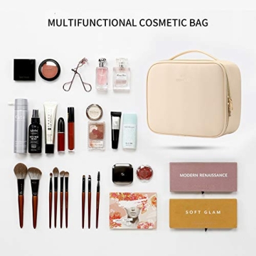 Vlando Makeup Bag Stylish Organizer for Women Traveler