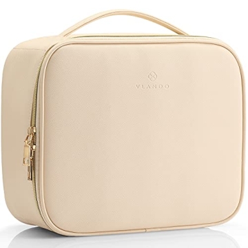 Vlando Makeup Bag Stylish Organizer for Women Traveler