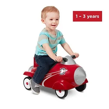 Radio Flyer Retro Rocket Ride On Toy for Toddlers