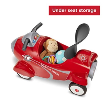 Radio Flyer Retro Rocket Ride On Toy for Toddlers