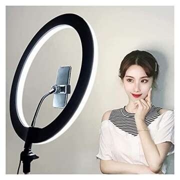 HHWKSJ Selfie Ring Light for Perfect Photography & Makeup