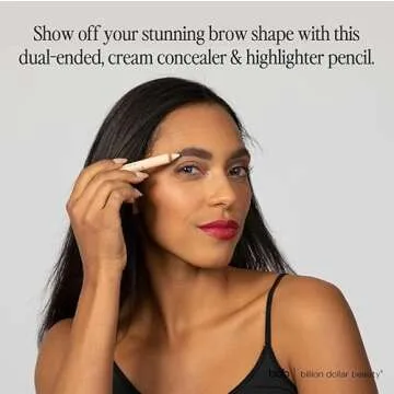 Duo Brow Highlighter & Concealer Pencil for Perfect Brows
