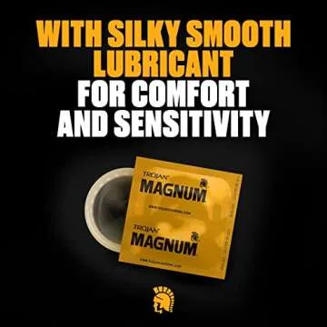 Premium TROJAN Magnum BareSkin Condoms for Comfortable Pleasure
