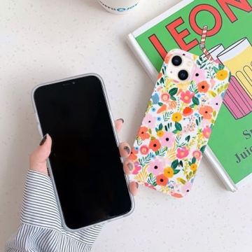 J.west Floral iPhone 14 Case Stylish Shockproof Cover
