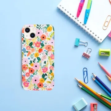 J.west Floral iPhone 14 Case Stylish Shockproof Cover