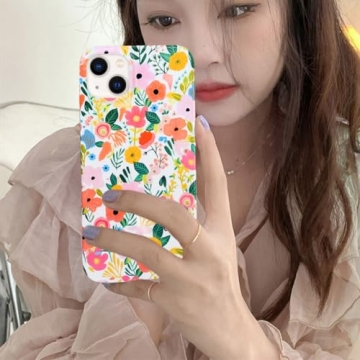 J.west Floral iPhone 14 Case Stylish Shockproof Cover