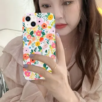 J.west Floral iPhone 14 Case Stylish Shockproof Cover