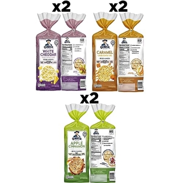 Quaker Gluten Free Rice Cakes - 3 Flavor Variety Pack