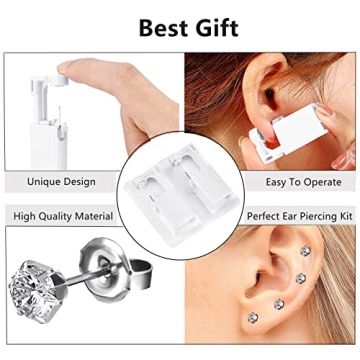 HYJLPAF Safety Ear Piercing Kit for Home Use