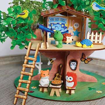 Treehouse Craft Kit for Creative Kids | Build & Grow Fun
