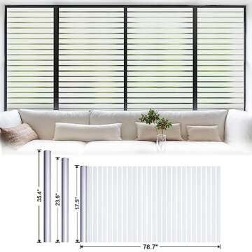 Viseeko Window Privacy Film for Home & Office