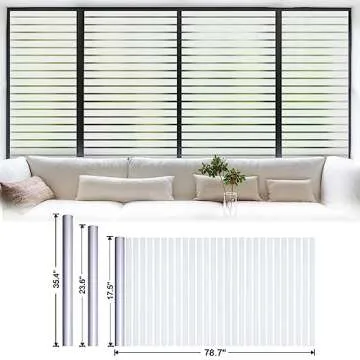 Viseeko Window Privacy Film for Home & Office