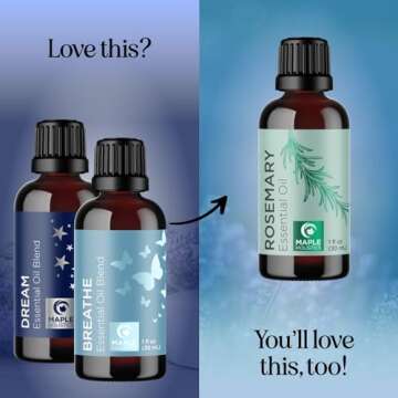 Aromatherapy Essential Oils Set for Diffusers & Relaxation