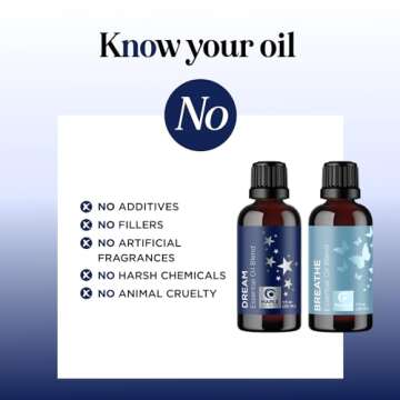 Aromatherapy Essential Oils Set for Diffusers & Relaxation