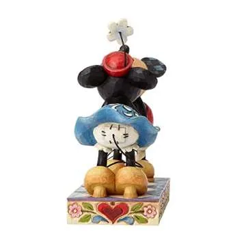 Mickey and Minnie Mouse Kiss Figurine by Jim Shore