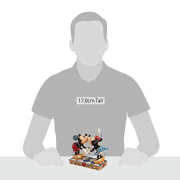 Mickey and Minnie Mouse Kiss Figurine by Jim Shore