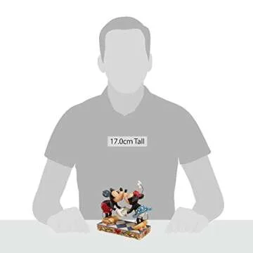 Mickey and Minnie Mouse Kiss Figurine by Jim Shore