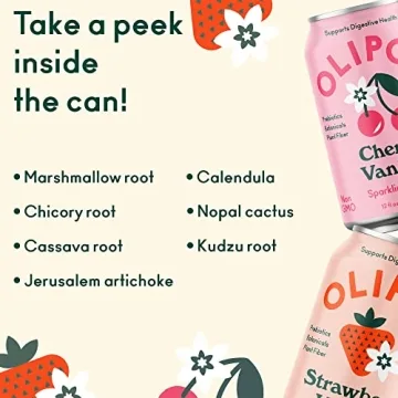 Healthy Olipop Soda Variety Pack Supports Digestive Health