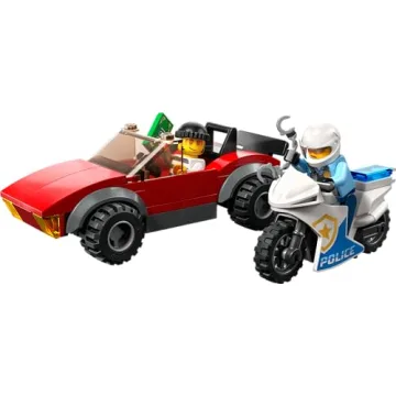LEGO City Police Bike Car Chase Set for Kids 5 Plus