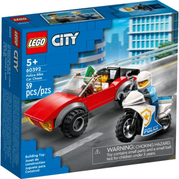LEGO City Police Bike Car Chase Set for Kids 5 Plus