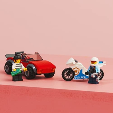 LEGO City Police Bike Car Chase Set for Kids 5 Plus