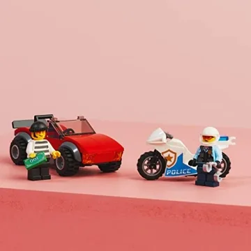 LEGO City Police Bike Car Chase Set for Kids 5 Plus