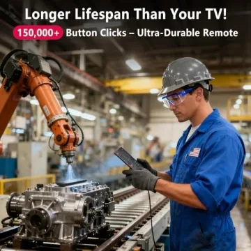 Backlit Universal Remote for All LG TVs for Easy Nighttime Use