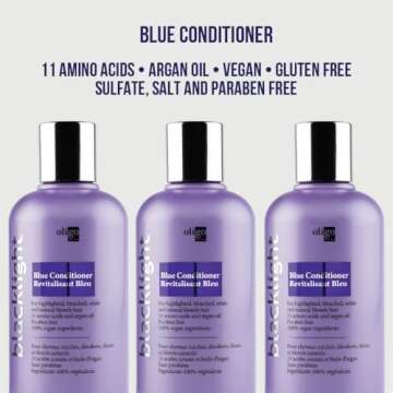 Oligo Blacklight Blue Conditioner - Vegan Toner for Blondes